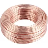 Lanberg Kaiutinkaapeli 2x 1.5mm² (25M) Transparent