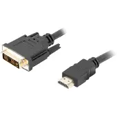 Lanberg HDMI - DVI-D Single Link Kaapeli (10M)