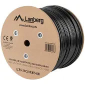 Lanberg 305 Meter Cat6 FTP Verkkokaapeli Musta -asennuskaapeli