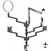 MaxMount Monitori jalusta - All in one Streaming Stand