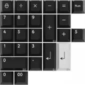 KBDfans PBTfans WoB Numpad kit
