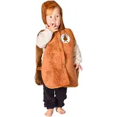 Den Goda Fen Babba Cape - Brown - 86-110