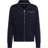 Tommy Hilfiger Logo Stand Collar Kokovetoketjullinen Collegepaita