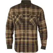 Härkila Pajala Shirt Men Beige w/Brown L