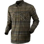 Härkila Pajala Shirt Men Willow Green Check 3XL