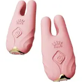 Zalo - Nave Vibrating Nipple Clamps - Pink
