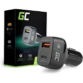 Green Cell – CAD33, Sisätila, Tupakansytytin, 12 V, Musta