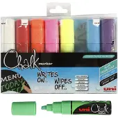Uni Chalk 8 kpl PWE-8K liitutaulutussi