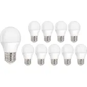 Spectrum E27 LED-päivänvalolamppu pallo 230 V 4 W kylmä valkoinen