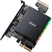 Akasa Dual M.2 PCIe -sovitinkortti