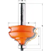 Cmt Profiilijyrsin ; S=1/2''; D=47,5 mm