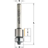 Cmt Kopiojyrsin ; S=1/4''; D=12,7 mm