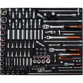 Bahco Fit&Go-työkalumoduuli 3/3, 168 osaa, FF1A08