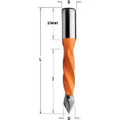 Cmt Puuporanterä ; S=10 mm; D=8 mm