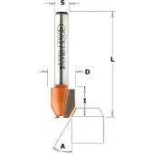 Cmt Viistejyrsin ; S=1/4''; D=12 mm