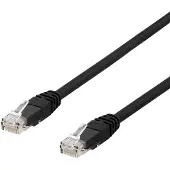 Deltaco – U/UTP Cat6 laitekaapeli, 7m, 250MHz, UV-suojaus, musta (TP-67UV)