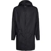 Rains Long Jacket W3 - Black - XS