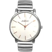 Shopalstore Kello - Arabialaiset - DBA2272P - Kvartsi - Teräs - 36 mm