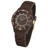 Time Force Kello - - TF4024L15 - Kvartsi - Analoginen - Ruskea