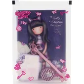 Santoro Planner Stationery Set Gorjuss Cheshire Cat Pinkki