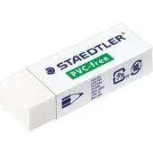 Staedtler 525 B, Valkoinen, 65 mm, 23 mm, 13 mm, Lateksi, Ftalaatti, PVC-muovi (525 B20)