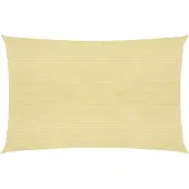 vidaXL Varjostinpurje, 160 g/m², Beige, 2x2,5 m, HDPE