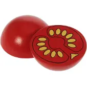Bigjigs Wooden Half Tomato per piece