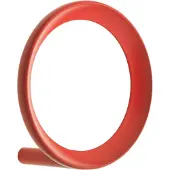 Normann Copenhagen Loop seinäkoukku, keskikokoinen, punainen