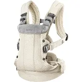 BabyBjörn Harmony 3D Mesh Vauvan Kantokoppa Off-white One Size Kermanvärinen One Size unisex