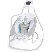 Ingenuity Simplecomfort Compact Soothing Swing & Rocker - Raylan - Multi/patterned - ONE SIZE