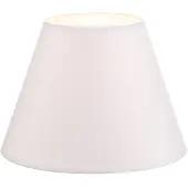 Duolla Sofia-varjostin, korkeus 21 cm, valkoinen Sofia , Valkoinen/opaali, Tekstiili/kangas/silkki