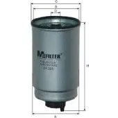 M-Filter Polttoainesuodatin DF 325