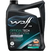 WOLF Moottoriöljy 1049359 OFFICIALTECH 5W30 C3 SP EXTRA, 4 litraa