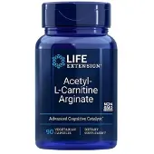 Life Extension Asetyyli-L-karnitiiniarginiini - 90 kapselia