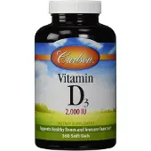 Carlson Labs D-vitamiini, 2000 IU - 360 kapselia