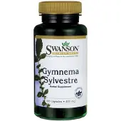 Swanson Health , Gymnema Sylvestre Lehti, Koko Aikainen, 400 mg, 100 Kapselia