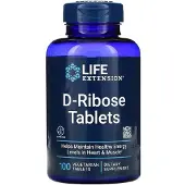 Life Extension D-Riboosi Tabletit - 100 kasviperäistä tablettia