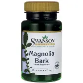 Swanson Health Täyden spektrin magnolian kuori 400 mg - 60 kapselia - 60 kapselia