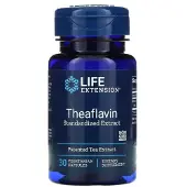 Life Extension , Theaflavin, Standardoitu Musta Tee Ekstrakti, 30 Kasvissyöjäpilleriä (400 mg per Pilleri)