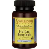 Swanson Health , Herbal Extract Muistin Kompleksi, 60 Pillereitä