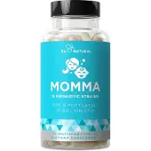 Eu Natural , Momma Probiotit, Esi- ja Jälkisynnytysprobiotit, 30 Vegetaariakapselit