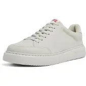 Camper for man. K100841-003 Runner Leather Sneakers K21 white (42), Flat, Laces, Casual