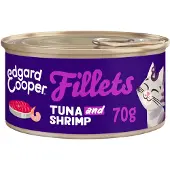 Edgard & Cooper Edgard&Cooper Cat fillets tonnikala & katkarapu 70g