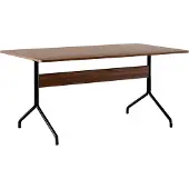 &tradition Pavilion dining table AV18 160 x 90 cm Walnut-black frame