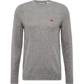 Levi's for man. A4320-0000 Original Housemark grey jumper (XL), Casual, Wool, Long sleeve