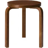 Artek Aalto jakkara 60, pähkinä