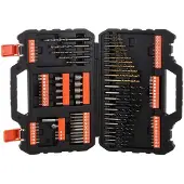 Black & Decker Poranterä- ja Ruuvikärkisarja A7200-XJ; 109 kpl.