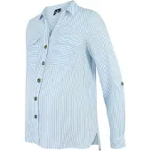 Vero moda Maternity Pusero 'VMMBumpy' vaaleansininen / valkoinen