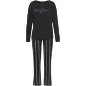 Vivance Pyjama 'Dreams' laivastonsininen / valkoinen