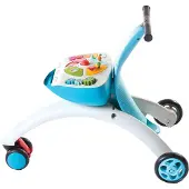 Tiny Love iny Love 5-in-1 Työntökärry & Ride-On Kävelyapuvaunu – Sininen